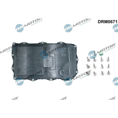 Imagem de DR.MOTOR AUTOMOTIVE DRM0671 Cárter do óleo, caixa de velocidades automática BMW: 5 Sedan, 3 Touring, Touring