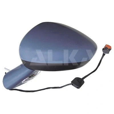 Imagem de Espelho retrovisor Alkar 6143860 esquerda com subcapa, subcapa parcial elétrico aquecível, dobrável electricamente, convexo