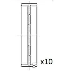Imagem de FAI AutoParts BM1025 STD Chumaceira da cambota ALFA ROMEO: 159 Sportwagon, 156 Sedan, OPEL: Astra H GTC, Hatchback