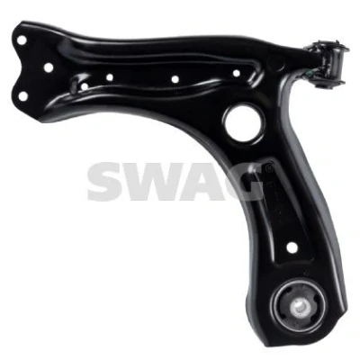 Imagem de SWAG 30 93 9557 Braço de suspensão com chumaceira Eixo dianteiro, lado esquerdo, em baixo transversal Aço SEAT: Ibiza 4, 4 Sportcoupe