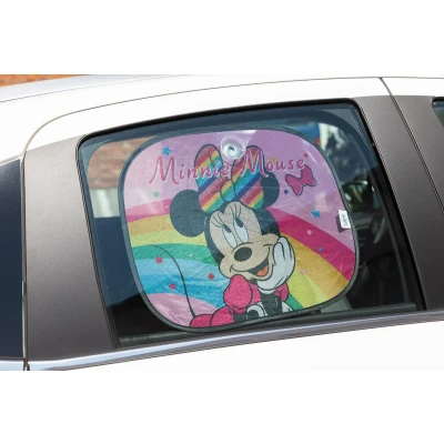 Imagem de 2 cortinas laterais mickey e minnie 44x35 cm