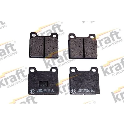 Imagem de KRAFT 6000110 Jogo de pastilhas para travão disco Eixo dianteiro VOLKSWAGEN: GOLF 1, Polo II Coupe, Hatchback, AUDI: 80 B2