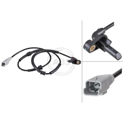Imagem de A.B.S. 31841 Sensor de ABS activo 950mm 1055mm 34mm cinzento