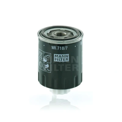 Imagem de MANN FILTER WK 718/7 Filtro de Combustível aparafusado