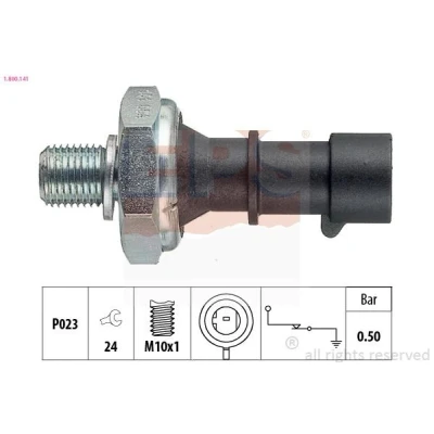 Imagem de EPS 1.800.141 Sensor Pressão do Óleo M10x1 1 Made in Italy OE Equivalent OPEL: Corsa C Hatchback, B D Hatchback