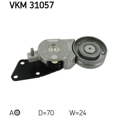Imagem de SKF VKM 31057 Polia Tensora SEAT: Ibiza 3, Córdoba II Sedan, VOLKSWAGEN: Polo IV Hatchback, Sedan