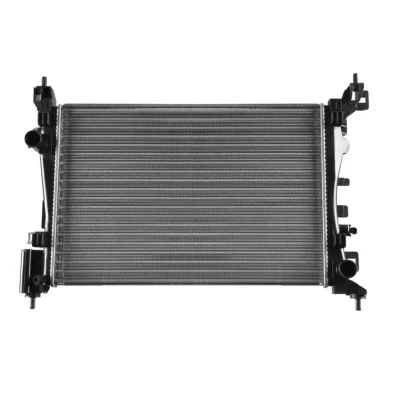 Imagem de NRF 53115 Radiador, arrefecimento do motor Alumínio 540 378 23 Aletas de refrigeração unidas mecanicamente OPEL: Corsa D Hatchback, E Hatchback