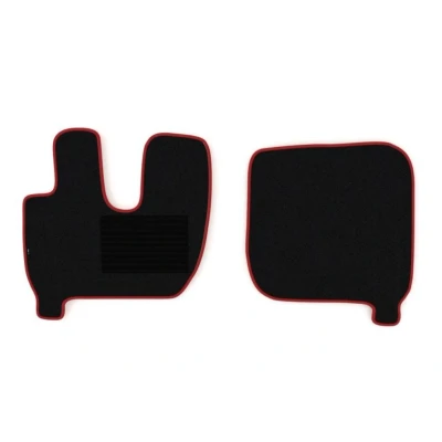 Imagem de F CORE VELOUR MT12 RED Conjunto de tapete chão Têxtil à frente 2 Vermelho medida