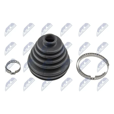 Imagem de NTY NOP 006 Fole de Transmissão do lado da roda, Eixo dianteiro com braçadeiras FIAT: Punto II Hatchback, I Grande Hatchback