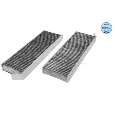 Imagem de MEYLE 11 12 320 0010 Filtro, ar do habitáculo Filtro de carvão ativado, Cartucho filtrante, com efeito absorção odor 290 96 30 ORIGINAL Quality