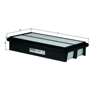 Imagem de MAHLE ORIGINAL LX 2640 Filtro de ar 54,6 159 303,5 Cartucho filtrante KIA: CARNIVAL / GRAND 3