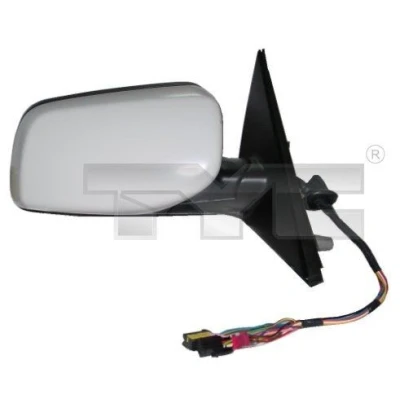 Imagem de Espelho retrovisor Tyc 303 0089 à direita com subcapa para regulação eléctrica dos espelhos, não esférico, aquecível BMW: 5 Touring, Sedan