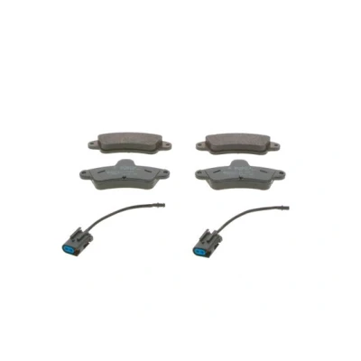 Imagem de BOSCH 0 986 460 991 Jogo de pastilhas para travão disco Baixo teor metálico incl. contacto aviso desgaste com chapa anti ruído FORD: MONDEO 1