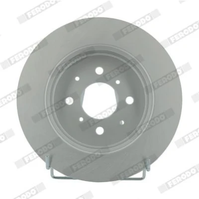 Imagem de FERODO PREMIER Coat+ disc DDF1466C Disco de travão 260 10 4 cheio revestido com parafusos HONDA: CIVIC 7 Hatchback, 6 Fastback, Aerodeck