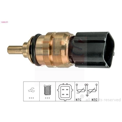 Imagem de EPS 1.830.371 Sensor da Temperatura do Líquido de Refrigeração Made in Italy OE Equivalent branco HYUNDAI: SANTA FE 2