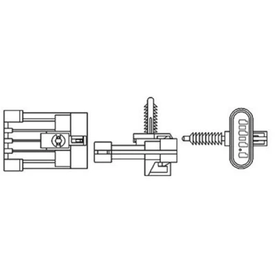 Imagem de MAGNETI MARELLI 466016355074 Sonda lambda com aquecimento 4 OPEL: Zafira A, Astra G Caravan, CC, CHEVROLET: Aveo / Kalos Sedan
