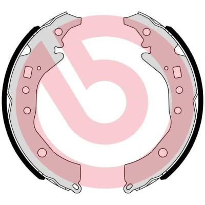 Imagem de BREMBO S 83 571 Maxilas de Travão 229 37 TOYOTA: Yaris II Hatchback, III Hatchback