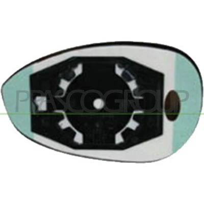 Imagem de PRASCO FT0307503 Vidro Espelho à direita FIAT: Grande Punto Hatchback, 500 C Cabrio, Evo Hatchback