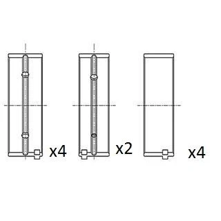 Imagem de FAI AutoParts BM1043 STD Chumaceira da cambota FORD: FIESTA 4, 3, Transit Connect Mk1 Van