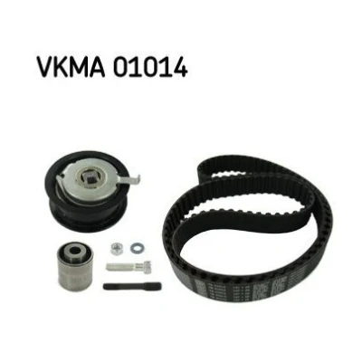 Imagem de SKF VKMA 01014 Jogo de correias dentadas 137 com perfil dentado trapezoidal VOLKSWAGEN: GOLF 3, Passat B5 Sedan, AUDI: A4 Avant, Sedan endado