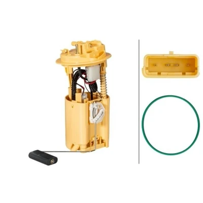 Imagem de HELLA 8TF 358 146 491 Unidade de alimentação combustível com junta, sensor nível elétrico CITROËN: Xsara Picasso