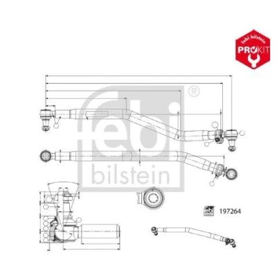 Imagem de Barra de direção FEBI BILSTEIN 197264