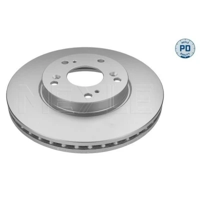 Imagem de MEYLE 31 15 521 0050/PD Disco de travão Eixo dianteiro 280 25 5 114,3 ventilado Revestido a discos zinco PD Quality HONDA: Accord 7 Limousine