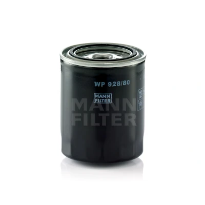 Imagem de MANN FILTER WP 928/80 Filtro de óleo M 24 X 1.5 com uma válvula retenção aparafusado TOYOTA: Hiace 4 Bus, Land Cruiser Prado 90