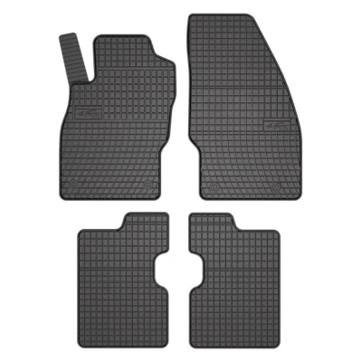 Imagem de FROGUM 542988 Conjunto de tapete chão Borracha à frente E atrás 4 preto medida OPEL: Corsa Hatchback, D Hatchback