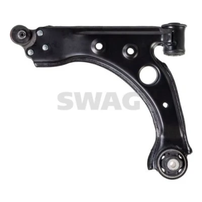 Imagem de SWAG 33 10 2892 Braço de suspensão com chumaceira Eixo dianteiro, lado esquerdo, em baixo transversal Chapa aço 17 FIAT: Stilo Hatchback