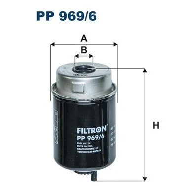 Imagem de FILTRON PP 969/6 Filtro de Combustível aparafusado