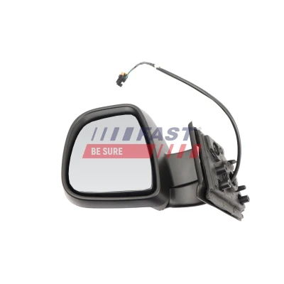 Imagem de Espelho retrovisor Fast FT10290 esquerda com subcapa elétrico convexo