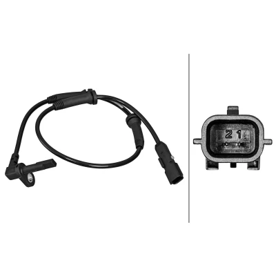 Imagem de HELLA 6PU 358 217 091 Sensor de ABS Hall 2 598 DACIA: SANDERO 2, Lodgy