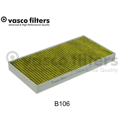 Imagem de DAVID VASCO B106 Filtro, ar do habitáculo Filtro de carvão ativado com polifenol 332 164 30 OPEL: Corsa C Hatchback, Van, Vectra CC
