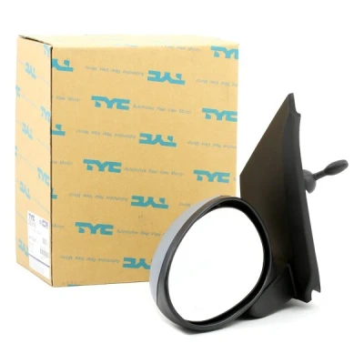 Imagem de Espelho retrovisor Tyc 305 0116 esquerda com subcapa ajuste: por cabo de aço, convexo TOYOTA: Aygo, PEUGEOT: 107 Hatchback, CITROËN: C1 I