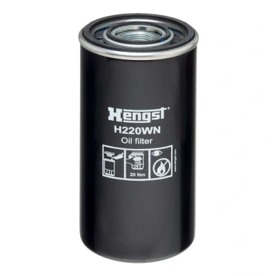Imagem de HENGST FILTER H220WN Filtro de óleo M30x2 aparafusado