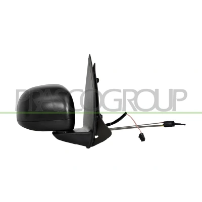 Imagem de Espelho retrovisor Prasco FT1247005 com sensor, cabo à direita preto convexo FIAT: Panda III Hatchback