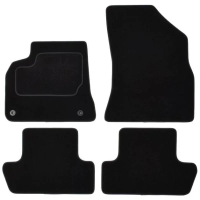Imagem de MAMMOOTH A041 PGT330 PRM 01 Conjunto de tapete chão Têxtil à frente e atrás 4 preto PEUGEOT: 5008 I
