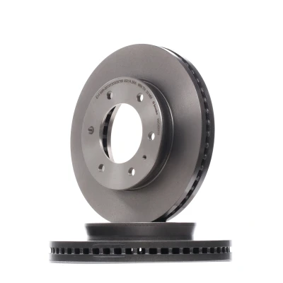 Imagem de BREMBO COATED DISC LINE 09.C424.11 Disco de travão 302 32 6 interior ventilado revestido alto carbono FORD: Ranger Mk3