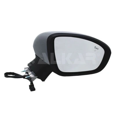 Imagem de Espelho retrovisor Alkar 6148251 à direita com subcapa elétrico aquecível, sensor de temeperatura, dobrável electricamente, convexo para veículo c