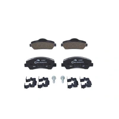 Imagem de ATE 13.0460 3867.2 Jogo de pastilhas para travão disco CITROËN: C4 II Cactus, C Elysée Sedan, PEUGEOT: 301 Sedan