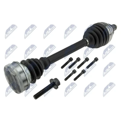 Imagem de NTY NPW VW 172 Veio de transmissão Eixo dianteiro, lado esquerdo 522mm Caixa velocidades manual VOLKSWAGEN: Golf 7, Passat B6 Variant, Caddy 3