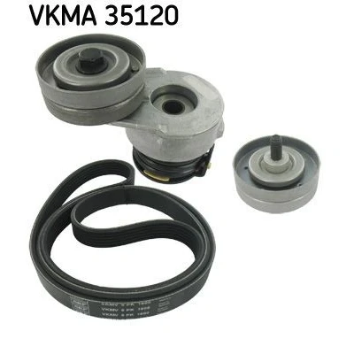 Imagem de SKF VKMA 35120 Jogo de correias trapezoidais estriadas OPEL: Corsa C Hatchback, С Van, Meriva A