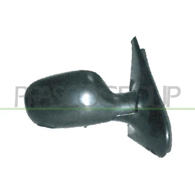 Imagem de Espelho retrovisor Prasco RN3227113 à direita preto manual ajustável pelo interior, ajuste: por cabo de aço, convexo RENAULT: CLIO 2, 2 Kasten