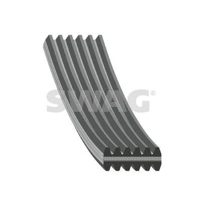 Imagem de SWAG 55 93 4462 Correia trapezoidal estriada 1841 6 VOLVO: S80 I, V70 2, S60 I