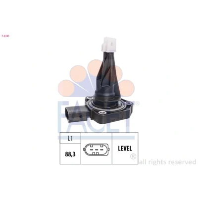 Imagem de FACET 7.0241 Sensor BMW: 3 Sedan, 1 Hatchback