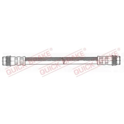 Imagem de QUICK BRAKE 22.054 Mangueira de Travão 255mm M10x1 com rosca interior PEUGEOT: 206 Hatchback, Van, RENAULT: Rapid Van