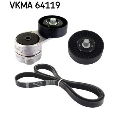 Imagem de SKF VKMA 64119 Jogo de correias trapezoidais estriadas