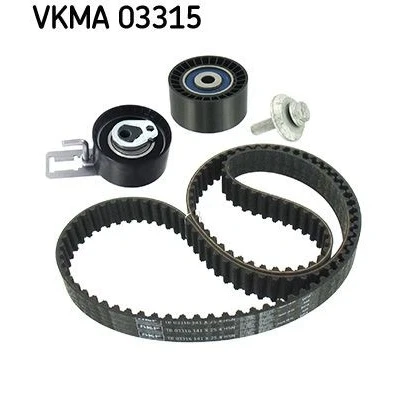 Imagem de SKF VKMA 03315 Jogo de correias dentadas 141 PEUGEOT: 2008 Carrinha, 3008 I, Partner II Van, CITROËN: C3 II, C5 III C4 I Grand Picasso
