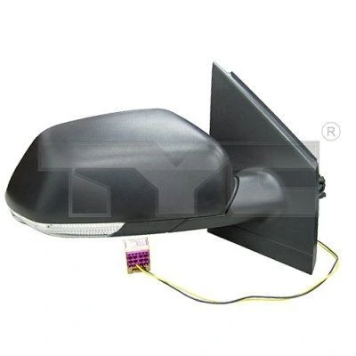 Imagem de Espelho retrovisor Tyc 337 0202 esquerda ajuste: por cabo de aço, não esférico VOLKSWAGEN: Polo IV Hatchback
